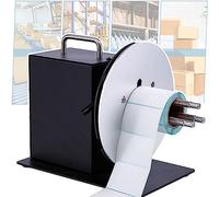 Automatic Label Rewinder 185 MM, 1-3 Inch, Adjustable Speed, Machine Synchronised with Printer, Compatible with Various Printers