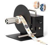 Automatic Label Rewinder - 2-Way Label Roll Machine, Bidirectional Rewinding, 10-Level Speed Adjustment, for Clothing Tags, Bar Code, Self Adhesive Stickers