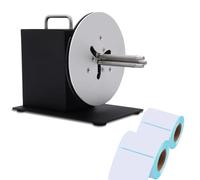 Automatic Label Rewinder Adjustable Speed Syncs with Printer for Efficient Label Management