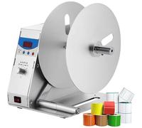 Automatic Label Rewinder, Bidirectional with Digital Display, Adjustable Rewind Speed, Compatible with Labels and Hang Tags, Count up to 9999, Maximum Width 115mm