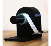 Automatic Label Rewinder, Electric Label Roller Machine with Roll Diameter 25mm/40mm/76mm, Rewinding Width 110mm, Adjustable Speed, for Logistics, Printing