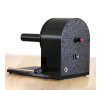 Automatic Label Rewinder, Electric Roller Machine for Clothing Tags and Bar Codes, Supports Roll Width up to 110mm