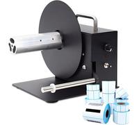 Automatic Label Rewinder Machine - 180mm Width Bidirectional Rewinding for Tags, Bar Codes, Self-Adhesive Stickers