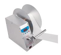 Automatic Label Rewinder Machine, Adjustable Rewind Speed, for Labels, Washing Labels, Hang Tags, Logistics - Maximum Width 4.53", Countable Circles 0-9999