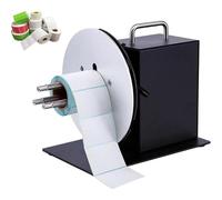Automatic Label Rewinder Machine, Adjustable Speed and Bidirectional Rewinding for Efficient Label Handling, Ideal for Packaging and Shipping