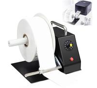 Automatic Label Rewinder Machine, Adjustable Speed Thermal Label Rewinder, Max Diameter 7.1 inches, Bidirectional Sticker Rewinder for Efficient Labeling