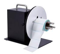 Automatic Label Rewinder Machine - Bidirectional, 1-3 Inch Core, Adjustable Speed, 185mm Label Roller, Synchronizes with Printer