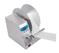 Automatic Label Rewinder Machine, Countable Circles 0-9999, Adjustable Speed for Labels, Washing Labels, Hang Tags