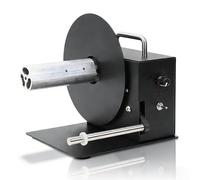 Automatic Label Rewinder Machine, Electric Label Roller, Wound Speed 1-8''/s, Wound Diameter 180 mm for Clothing Tags, Barcodes, Self-Adhesive Stickers