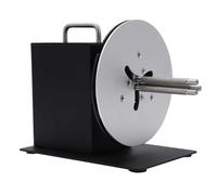 Automatic Label Rewinder Machine, Silent Bi-Directional Label Rewinding Machine, Width 120mm/diameter 185mm, 1-8 in/s Adjustable Speed, 1-3" Core, for All Kinds of Printers