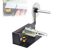 Automatic Label Rewinder Machine, Stickers Winding Machine, Single/multi-stroke Peeling, Intelligent Sensor, Label Width 120mm, Label Diameter 10-106mm, Adjustable Label Position, for Tags, Bar Code
