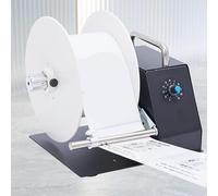 Automatic Label Rewinder Machine, Synchronized Label Tags Rewinder, Rewinding Speed 0-100mm/s, Rewinding Diameter 180mm, Width 20-120mm, Coreless for Logistics