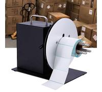 Automatic Label Rewinder Machine, Two-way Rewind for Clothing Tags, Bar Code, Self Adhesive Stickers