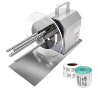 Automatic Label Rewinder - Speed Adjustable, Bidirectional Rewind, Automatic Synchronization, Compatible with 1-1.5 Inch Paper Tubes for Logistics and Electronics