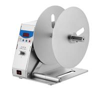 Automatic Label Rewinder, Two-Way Operation, Adjustable Speed, 115mm Width, Compatible with Various Printers for Office, Warehouse, Production Line Use