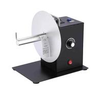 Automatic Label Rewinder Washed Label Bar Code Printer Label Rewinding Machine Two-Way Rollback Couplet Recycling Machine 120MM for Logistics Office