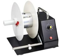 Automatic Label Rewinder with Adjustable Speed and Width, Ideal for Efficient Label Handling in Various Industries