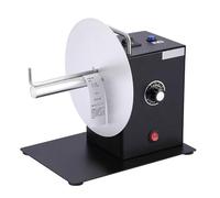 Automatic Label Rewinder with Bi-directional Function, Adjustable Speed 0-390 RPM, Supports Up to 200MM Label Diameter, Ideal for Logistics, Office, and Warehouse Use