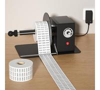 Automatic Label Rewinding Machine - Electric Labeling with Intelligent Speed Control for E-commerce and Electronics, Perfect for Efficient Label Management