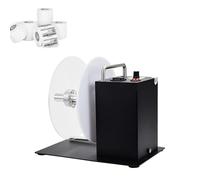 Automatic Label Rewinding Machine, Portable Sticker Rewinder, Label Rewinder Adjustable, for Office, Warehouse, Production Line (Two)