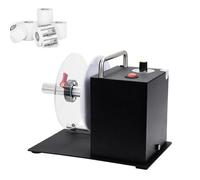 Automatic Label Rewinding Machine, Portable Sticker Rewinder with One-Way and Two-Way Options, Adjustable Speed, Silent Design for Office, Warehouse, Production Line