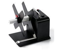 Automatic Label Rewinding Machine, Speed Adjustable 163~1500mm/s, Max 230mm Roll Diameter, Compatible with 25/40/76mm Core Labels for Shops and Factories