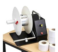 Automatic Label Rewinding Machine with Adjustable Speed and Core Holder for Neat Label Rolls