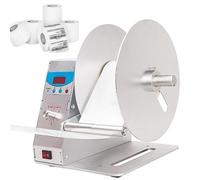 Automatic Label Rewinding Machine with Two-Way Rewinding | Adjustable 12-50 RPM | Up to 9999 Counts | for Warehouse & Logistics Efficiency