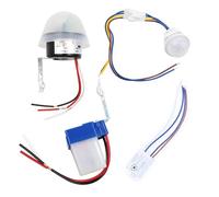 Automatic Lamp Photocell Light Controller Photoswitch PIR Sensor Detector Switch Sound 220v Home Improvement Outdoor Lighting IDGTTLDF(PIR and light switch,220V)
