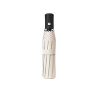 Automatic Large Size Sun and Rain Umbrella for Men Anti Sunshade Foldable for Outdoor Furniture and Advertising(White)
