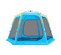 automatic large tent, outdoor two-bedroom and one-living room family of 8-12 people, large tent for outdoor camping