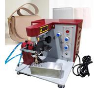 Automatic Leather Edge Oil Painting Machine with Foot Switch, Removable Oil Side Box, One-Button Start, Easy to Use, Automatic Rotation Oiling