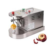 Automatic Lemon Orange Peeler, Commercial Fruit Peeling Machine with Height & Distance Adjustable, Peaches Kiwis Mangoes Skin Remover for Restaurant Kitchen
