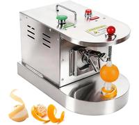 Automatic Lemon Orange Peeler,Commercial Fruit Vegetables Peeling Machine with Height & Distance Adjustable,Peaches Kiwis Mangoes Skin Remover Tool,for Restaurant Kitchen