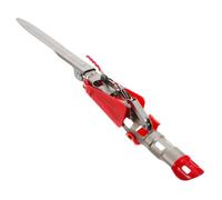 Automatic Lifting Fishing Rod Holder Clips, Stainless Steel Spring Support | Folding Sea Pole Bracket, Silicone Tip Shape, Sturdy Design, Protects Rod from Scratching and Wind