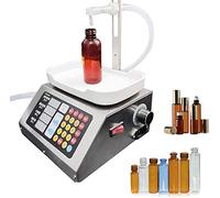 Automatic Liquid Filling Machine 460Ml/Min Liquid Bottle Filler Digital Large Peristaltic Pump Quantitative Bottle Weighing Filling Machine for Lip Gloss Beverage Wine Vinegar Milk Perfume, LJJY-KK