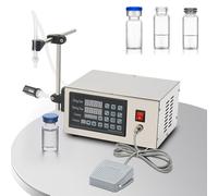 Automatic Liquid Filling Machine 5-3500ml with Digital Display & Foot Pedal | 0.5% Accuracy 0.01s Timing, Bottle Filler with Anti-Drip Nozzle, Peristaltic Pump Filling Machine, for Cream, Shampoo, Oil