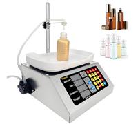 Automatic Liquid Filling Machine, Adjustable Height 0-15cm, Flow Rate 90ml/min, Capacity 1-50ml, Numerical Bottle Filler