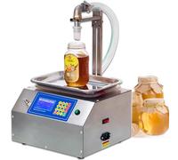 Automatic Liquid Filling Machine for Honey and Viscous Paste, Stainless Steel Bottling System with Intelligent Filling Technology