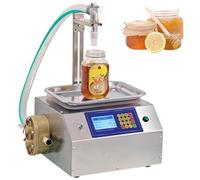Automatic Liquid Filling Machine, Intelligent Weighing System, Stainless Steel Dispenser for Viscous Liquids, Suitable for Honey, Sauces, and Pastes