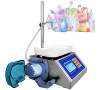 Automatic Liquid Filling Machine, Perfume Bottle Filling Machine, Liquid Weighing Peristaltic Pump Filling Machine, for Essential Oil Perfume Lotion CSY-1200