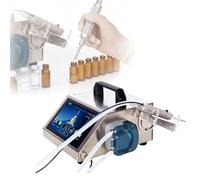 Automatic Liquid Filling Machine, Precision Small Bottle Filler for Perfume & Cosmetics, 1-100ml Micro-Filling Station with 3 Multi-Size Nozzles (1.5/2.4/4.0mm) & Anti-Drip LCD Control Panel(HD1380)