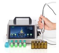 Automatic Liquid Filling Machine - Small Bottle Filler for Essential Oils, Eye Drops, and Perfume with Digital Touch Panel, Max Flow Rate 140ML/MIN, Capacity 1ML-30ML