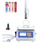 Automatic Liquid Filling Machine, Small Quantitative Perfume Filler with 4 Travel Bottle, Electric Liquid Weighing Filling Machine with Height Adjustable, Digital Control Pump Bottle Filler