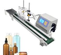 Automatic Liquid Filling Machine with Conveyor Belt, Digital Control for Bottle Production Line