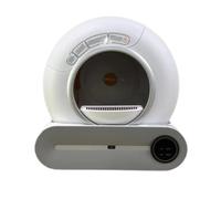 Automatic Litter Box, 9L Self-Cleaning Cat Litter Box App Control, ONLY Supports 2.4G WiFi W/Litter Mat&Trash Bags, Fit For Tofu & Mixed