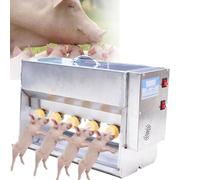 Automatic Livestock Milk Feeder with Temperature Control and Mixing System, Ideal for Piglets, Cows, and Sheep - Includes 10 Nipples