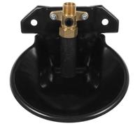 Automatic Livestock Waterer Metal Drinking Bowl with Float Control | Large Capacity Design, Smooth round Edge, Easy Maintenance, Wear-resistant Construction for Farmers, Poultry, Chickens