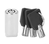 Automatic Lock Cylinder Zinc Alloy, T Type for Vending Machine Water Dispenser Car Wash Cabinet Safe Box with Multiple Keys