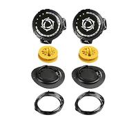 Automatic Loop Rope Shoelaces | Quick Lock Shoelaces on Metallic Wire | Non-Anhoned Shoelaces | Metal Wire Shoe Chains with Swivel Buckle for Sneakers de depö, Black, Consulte la descripción